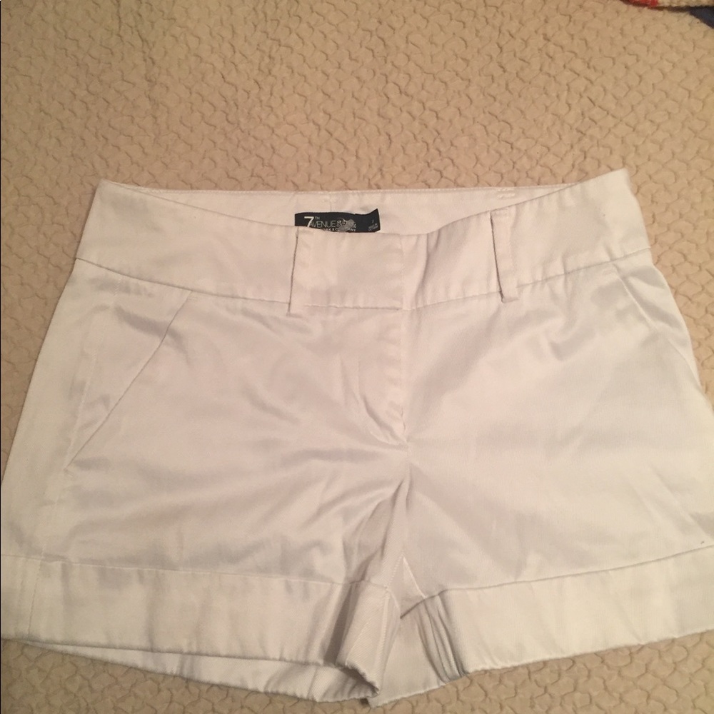 White shorts